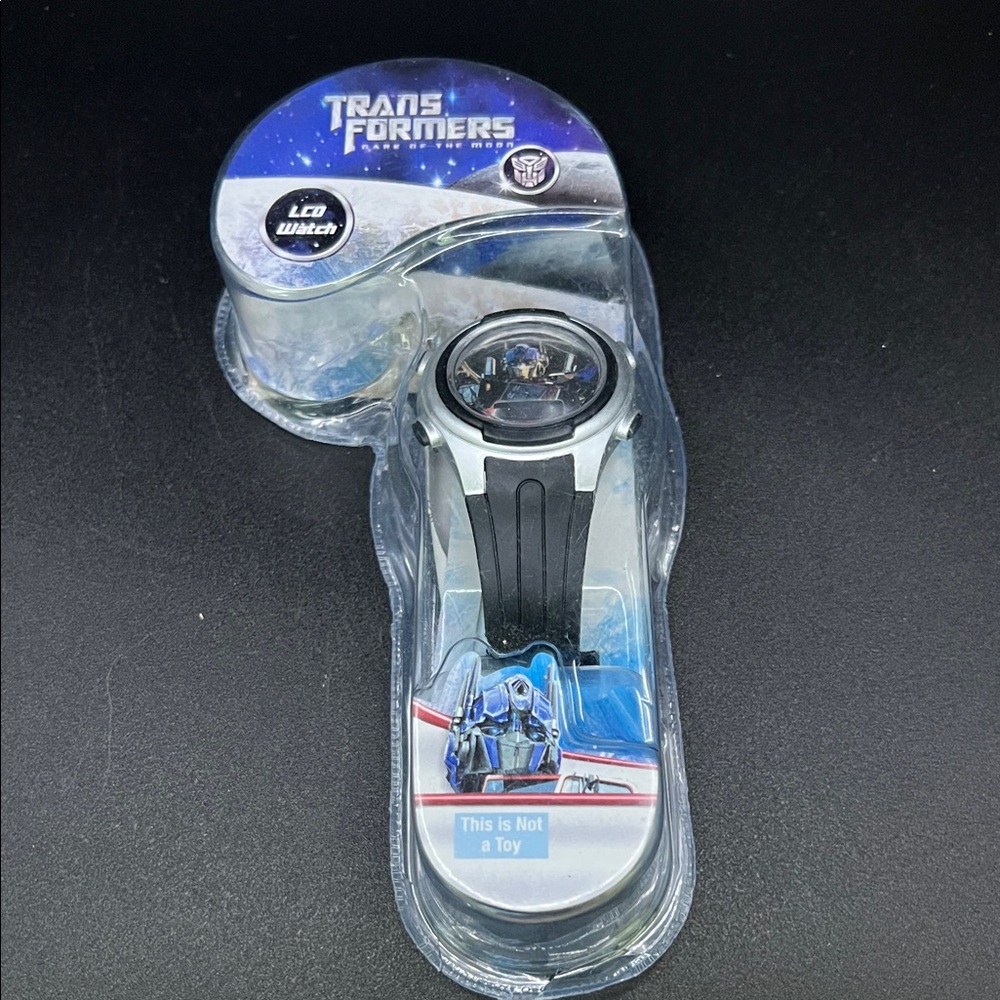 Transformers LCD Watch - Black and Silver